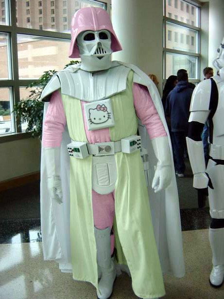 hello-kitty:  hello kitty darth vader (: Submitted by                                                     magnett