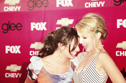Are+dianna+agron+and+lea+michele+dating